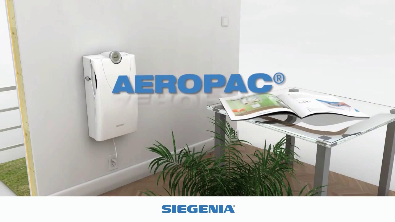 Приточная установка Siegenia Aeropac SN (Аэропак СН) проветриватель 