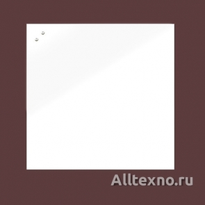Стеклянная  белая магнитно-маркерная доска  Askell 450x450мм