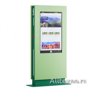Интерактивный сенсорный киоск  LigaSmart IК 43 уличный. Реестр Минпромторга  фото