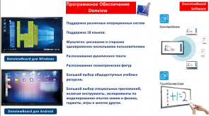 Интерактивная доска DonView  фото
