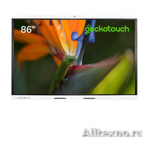 Интерактивный комплекс Geckotouch ​​​​​​​86RK. Включено в реестр Минпромторга России  фото