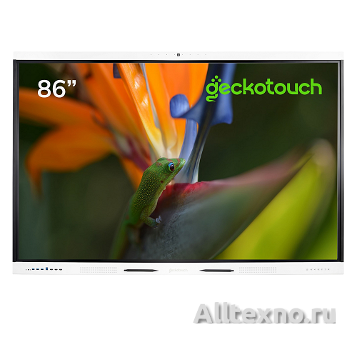 Интерактивный комплекс Geckotouch ​​​​​​​86RT. Включено в реестр Минпромторга России  фото